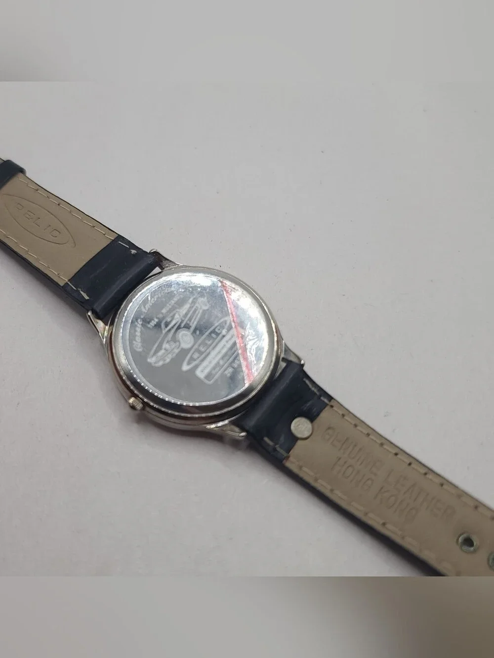 Vintage Relic 1964 1/2 Ford Mustang Wrist Watch In Collector Wooden Box - Picture 7 of 8